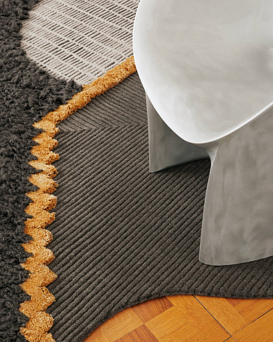 Ковер CC-TAPIS Lunar Addiction Square Ocher Lunar Addiction