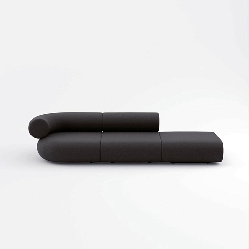 Пуф Tom Dixon Fat Ottoman - Dark Grey (Kvadrat Melange Nap 0191) FAT FATSOT01BLSMN0191