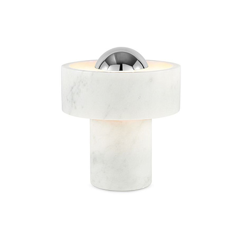 Настольная лампа Tom Dixon Stone Portable Silver Stone STPO01SSUN