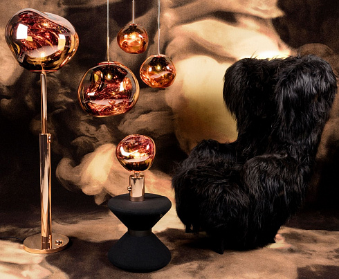 Подвесной светильник Tom Dixon Melt Copper LED Melt MES03CO-PEUM2