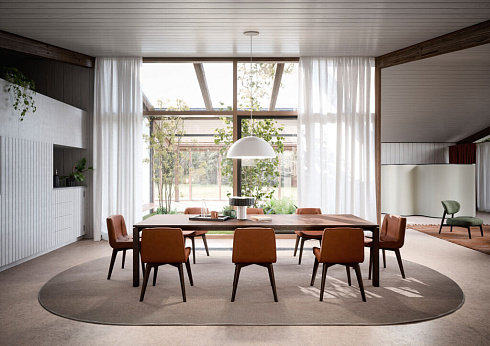 Обеденный стол Imperial Line Etoile wenge Etoile T16+wenge