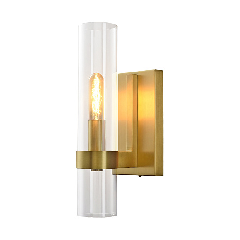 Настенный светильник Delight Collection MT8869-1W brass Wall lamp