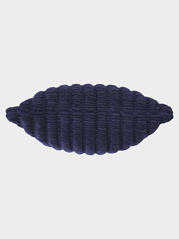 Подушка Tom Dixon Ridge 45x45 cm Indigo Cotton Wool-Mix  Ridge RICU45IN