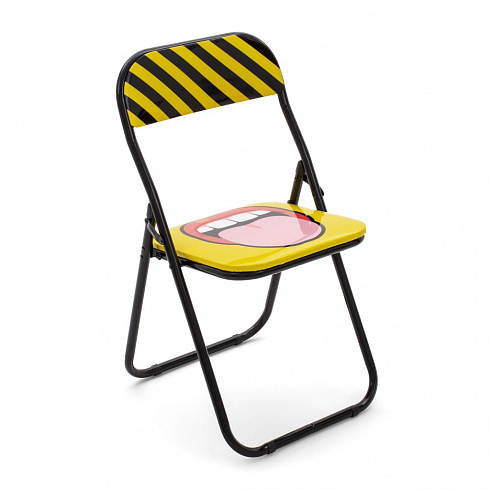 Складной стул Seletti Tongue Blow Folding Chair 18559