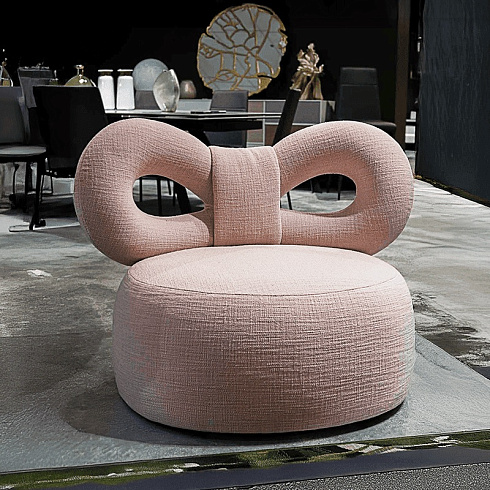 Кресло Qeeboo Ribbon Tender Rose Ribbon 82002PI