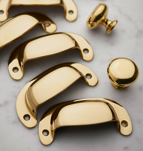 Ручка-кнопка Rejuvenation Massey d.3.2 Polished Chrome Massey 2441857 (C100242)