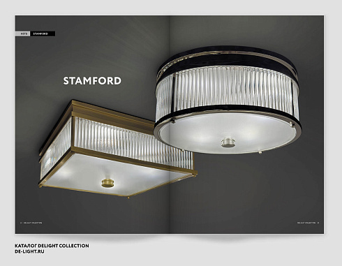 Потолочный светильник Delight Collection BRCH9005 brass Stamford BRCH9005-AB