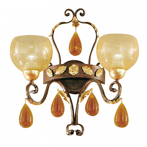 Бра MM Lampadari 6418/A2 V2166 Ambra