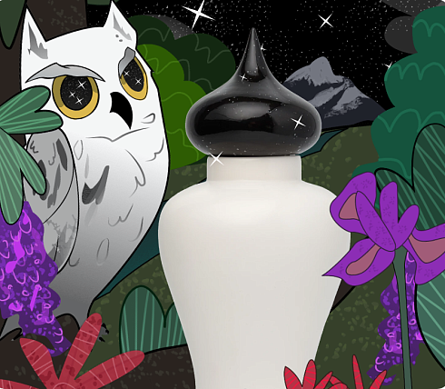 Ваза Сказ по краю Башня Звездного Неба 