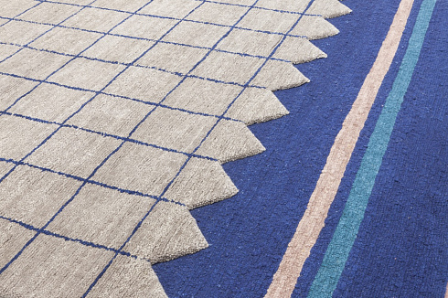 Ковер CC-TAPIS Quadro celeste #870 Contemporary