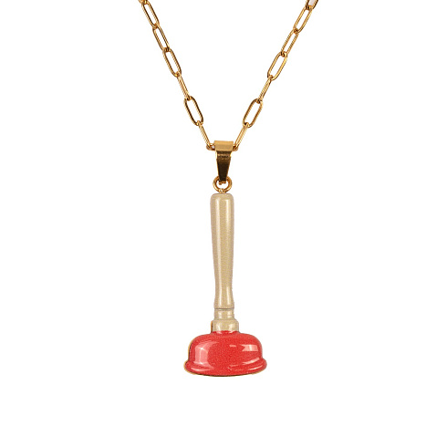 Цепочка Seletti Sink Plunger Toiletpaper Jewels 02205