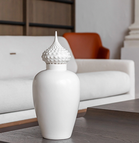 Ваза Сказ по краю Башня Серебряного Инея  