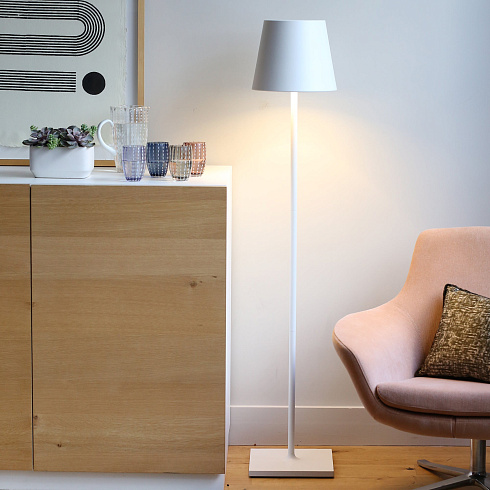 Торшер Zafferano Poldina XXL White Poldina LD0360B3