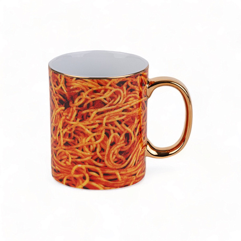 Кружка Seletti Spaghetti Toiletpaper Porcelain 17223