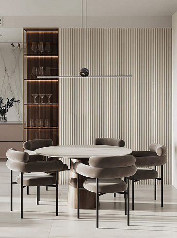 Подвесной светильник Italamp Regolo 8146/S Champagne Regolo 081460S0 001