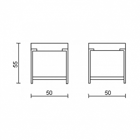 Стол JNL Allegretto Side Table Allegretto