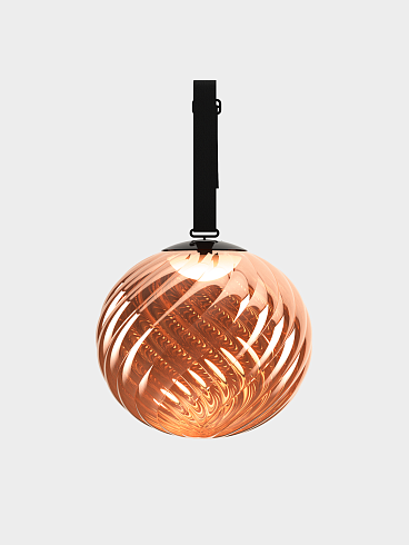 Портативный светильник Tom Dixon Whirl Copper/black LED Whirl WHSP01CO-PHUN01M1