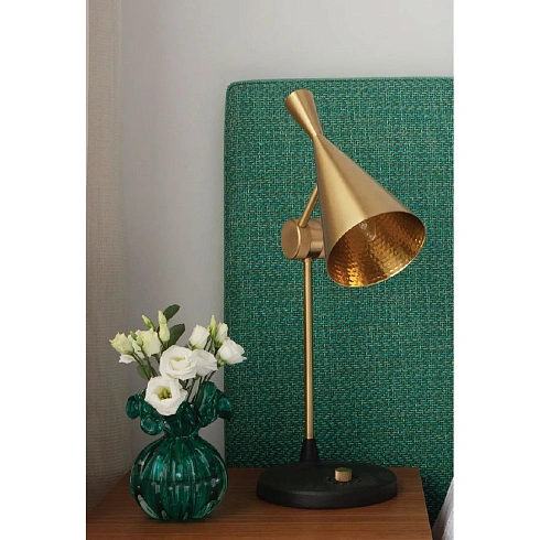 Настольная лампа Tom Dixon Beat Brass LED Beat BLT11BR-TUN01M1