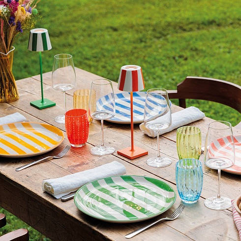 Абажур Zafferano Poldina d8.5 cm Light blue fish Poldina LD049904