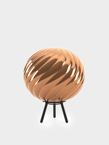 Портативный светильник Tom Dixon Whirl Copper/black LED Whirl WHSP01CO-PHUN01M1