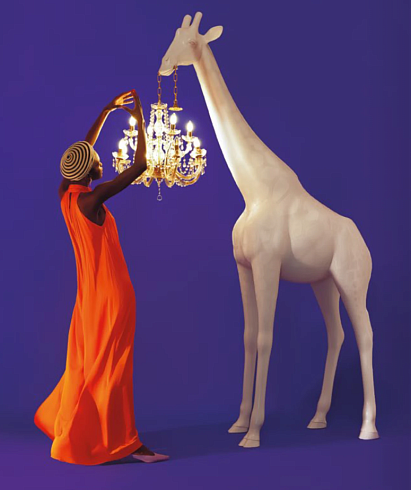 Уличный светильник Qeeboo Giraffe in Love M White Giraffe in Love 19004WH