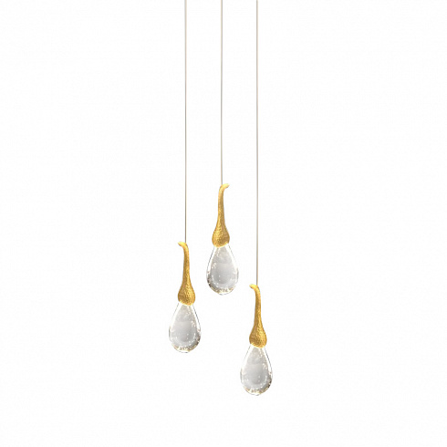 Подвесной светильник Delight Collection OMG07287-3 gold Seed
