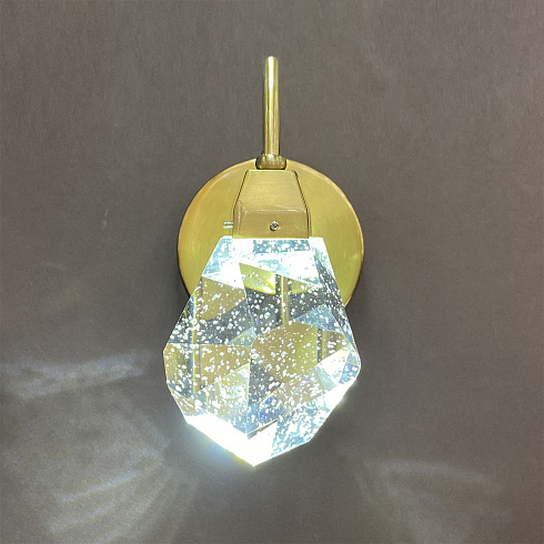 Настенный светильник Delight Collection Crystal rock gold Crystal rock MD-020B-wall gold