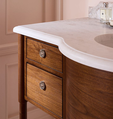 Ручка-кнопка Rejuvenation Hans Drop Ring Oil-Rubbed Bronze Hans 239092