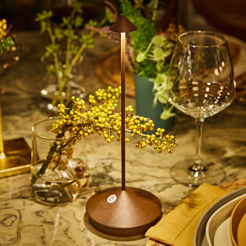 Настольная лампа Zafferano Pina pro Gold  Pina LD1650BFO