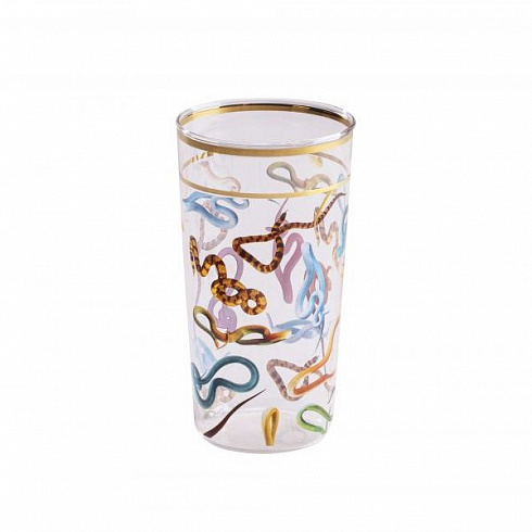 Стакан Seletti Snakes Toiletpaper Glass 15964