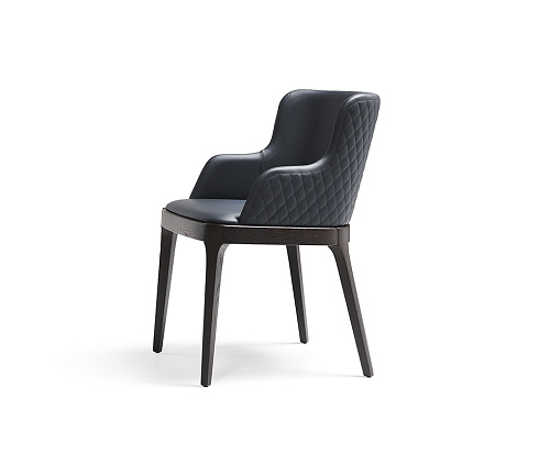 Стул Cattelan Italia Magda Couture A Burned Oak Bianco Magda Magda Couture A FRRB / 971