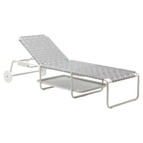 Шезлонг Gervasoni Inout 883 Pearl / Gray Inout