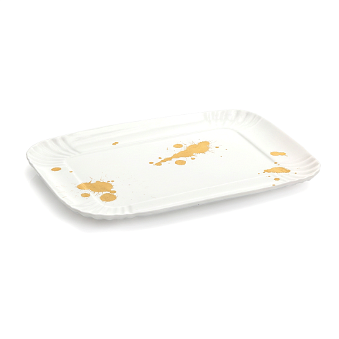 Блюдо Seletti Estetico Quotidiano Large Gold Estetico Quotidiano 10647G