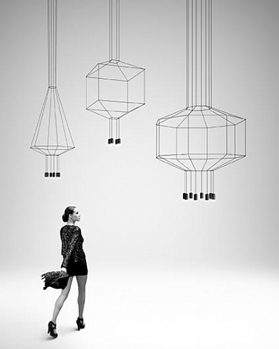 Подвесной светильник Vibia Wireflow 0310 Black Wireflow 031004/1A