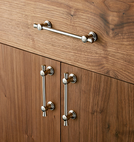 Ручка-скоба Rejuvenation Cowan L.15.2 Polished Nickel Cowan C2135