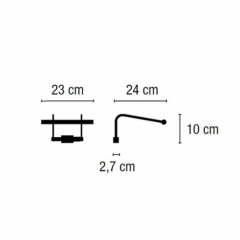 Подсветка для картин Vibia Flauta FLAUTA 1015.01