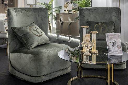 Кресло поворотное Grazia 3 категория Garda Decor GD-GRAZIA-3К 