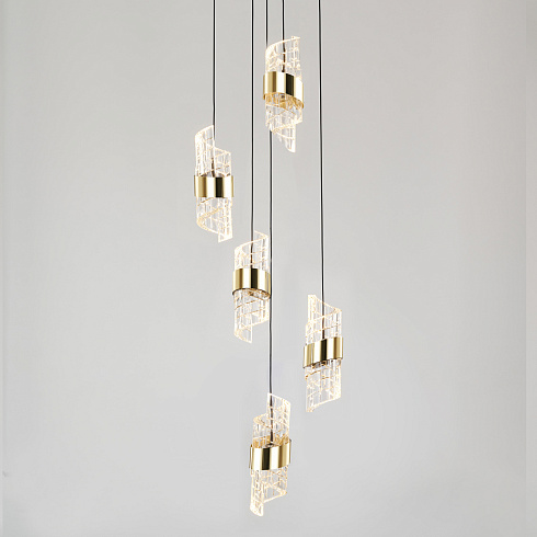 Подвесной светильник Delight Collection MD23001022-5A gold MD23001022