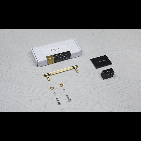 Ручка-скоба Buster and Punch Pull Bar Linear Small Brass Linear GPB-05286