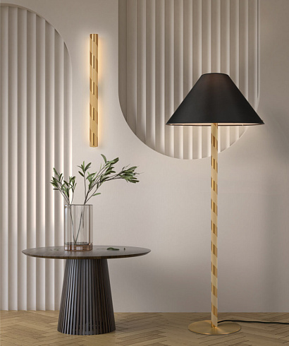 Настенный светильник CVL Luminaires CANDY Satin Brass CANDY Candy Wall+SB