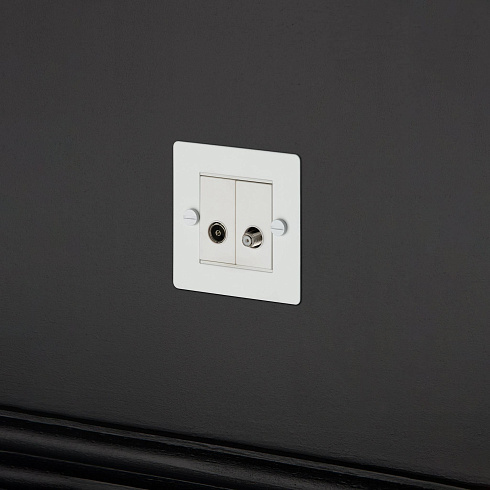 Рамка Buster and Punch 1G, 2 Mod Steel Plates and Modules UK-MG-PL-2M-ST-A