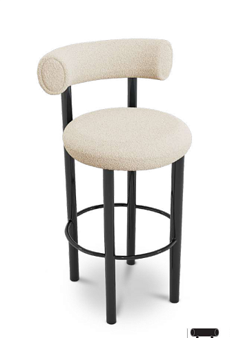 Барный стул Tom Dixon Fat Stool 75 Hero 0511 FAT FATS01HE0511BL