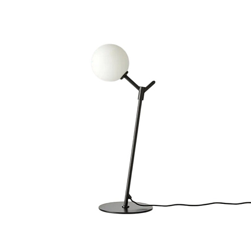 Настольная лампа Aromas del Campo Atom Matt Black Atom S1214+Matt Black/Opal