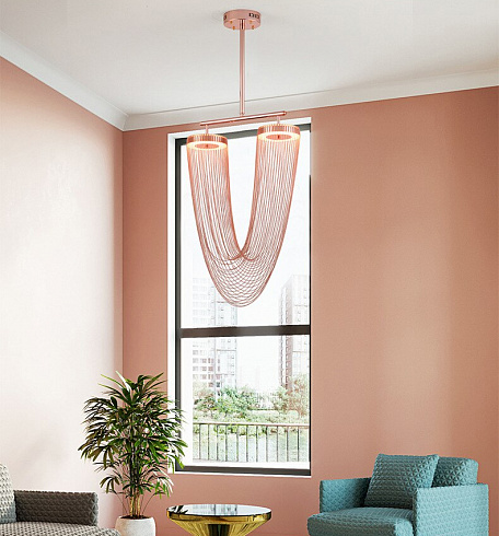 Люстра Delight Collection Otero copper Otero 8608P copper