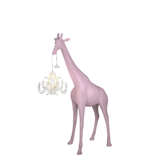 Giraffe In Love XS W Pink