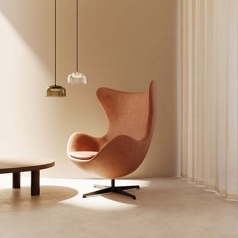 Подвесной светильник Aromas del Campo Ipon Clear Ipon C1316/1+Matt black/Clear