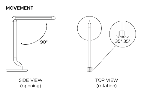 Настольная лампа Contardi Picchio Polished aluminium / Cognac leather Picchio ACAM.006318