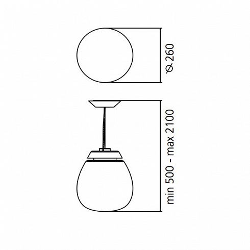 Подвесной светильник Artemide 1819010A Empatia