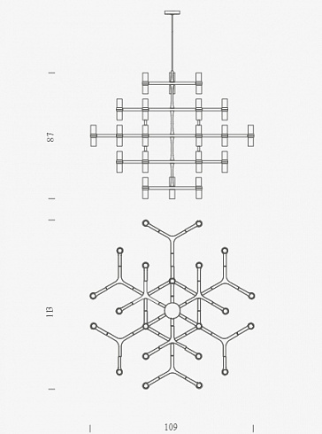 Люстра Nemo Crown Major Crown CRO HLT 52