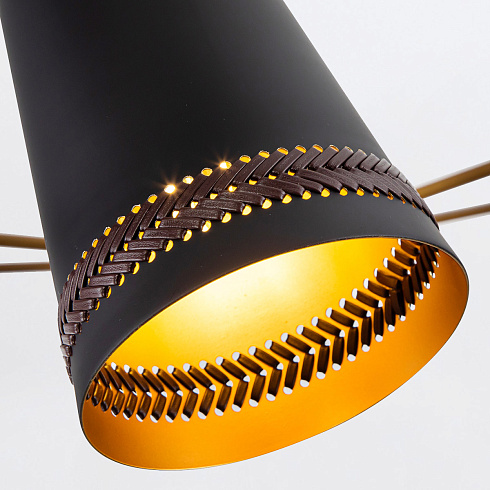 Люстры Alora QN-BRICKELL5-MBHL 